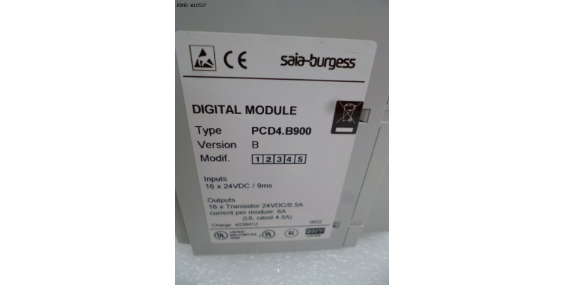 Saia Burges pcd4 b90 pcd4.b900